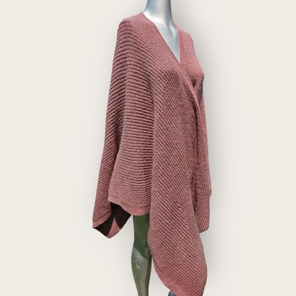 Torrid Mauve Knit Shrug One Size - Picture 6 of 8